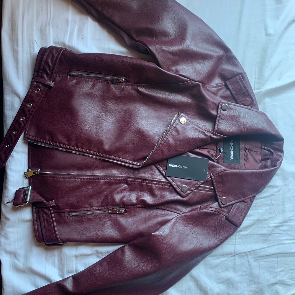 Araxie Vegan Leather Jacket